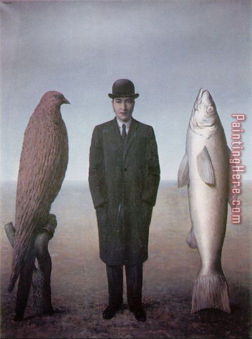 Presence of Mind painting - Rene Magritte Presence of Mind art painting